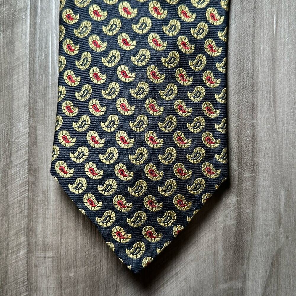 Faconnable Paisley Silk Tie
